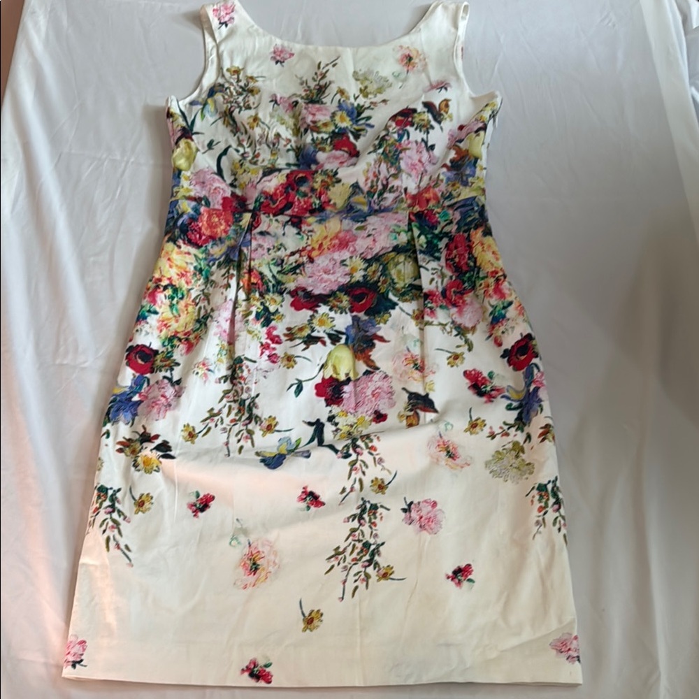 Talbots Floral Midi Dress - Multicolor